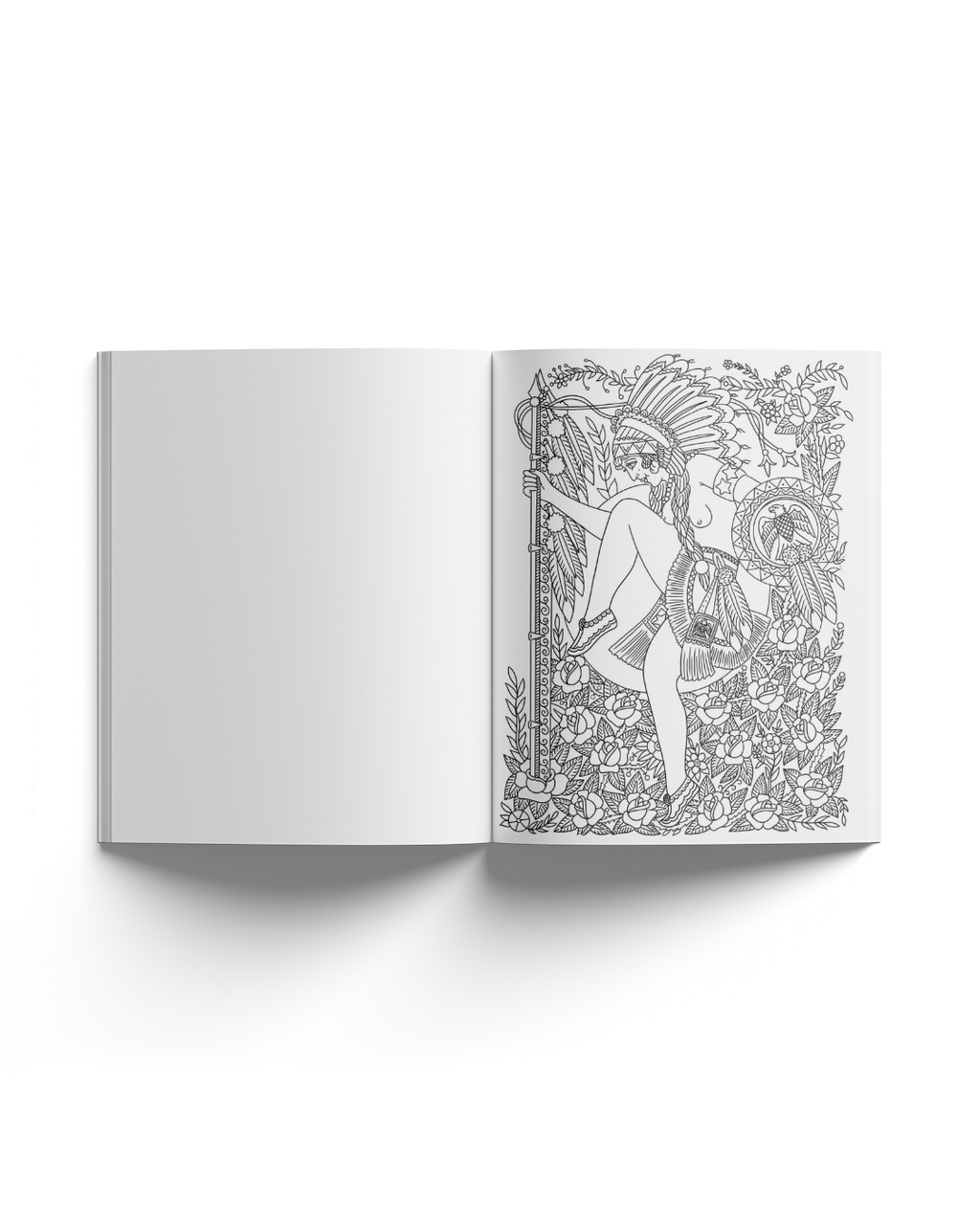 Color Between The Lines Book