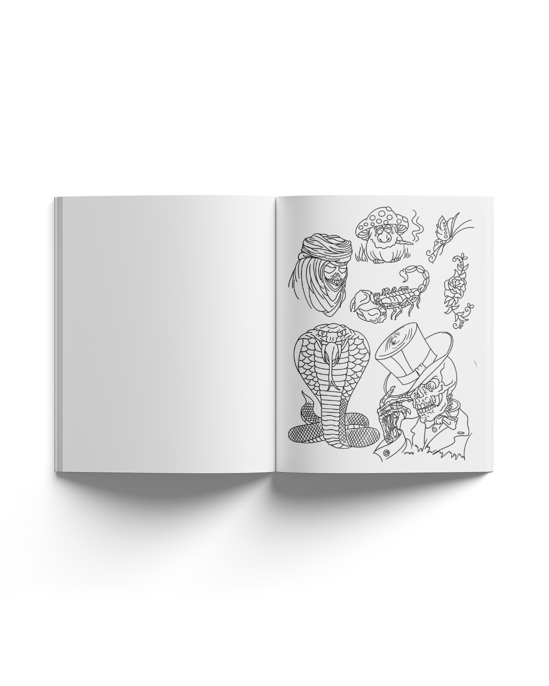 Color Between The Lines Book