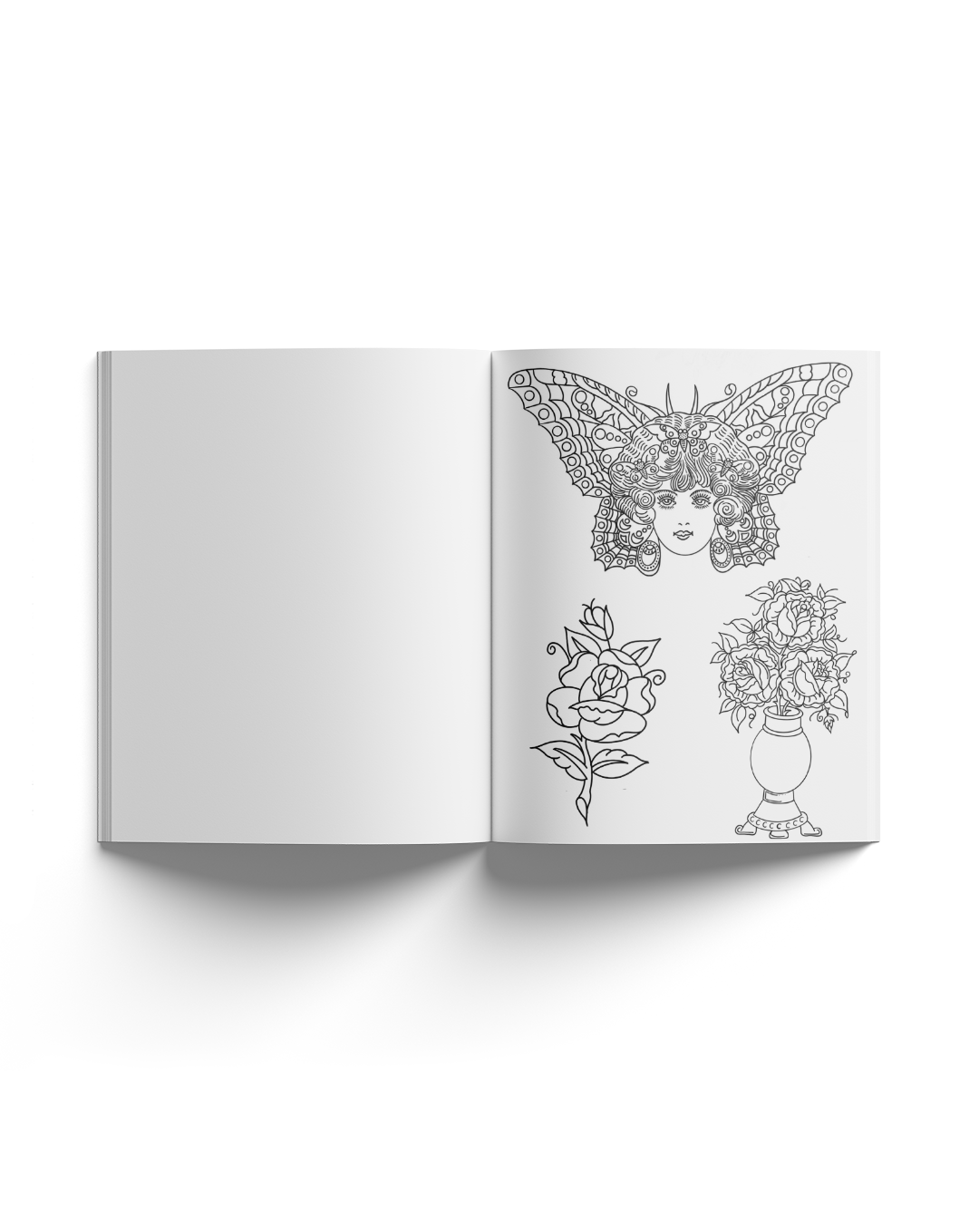 Color Between The Lines Book