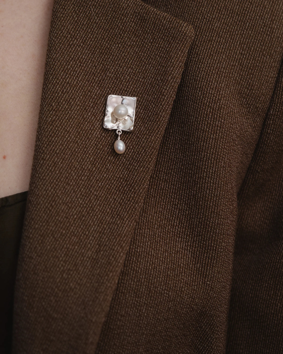 Orb Portrait Pin