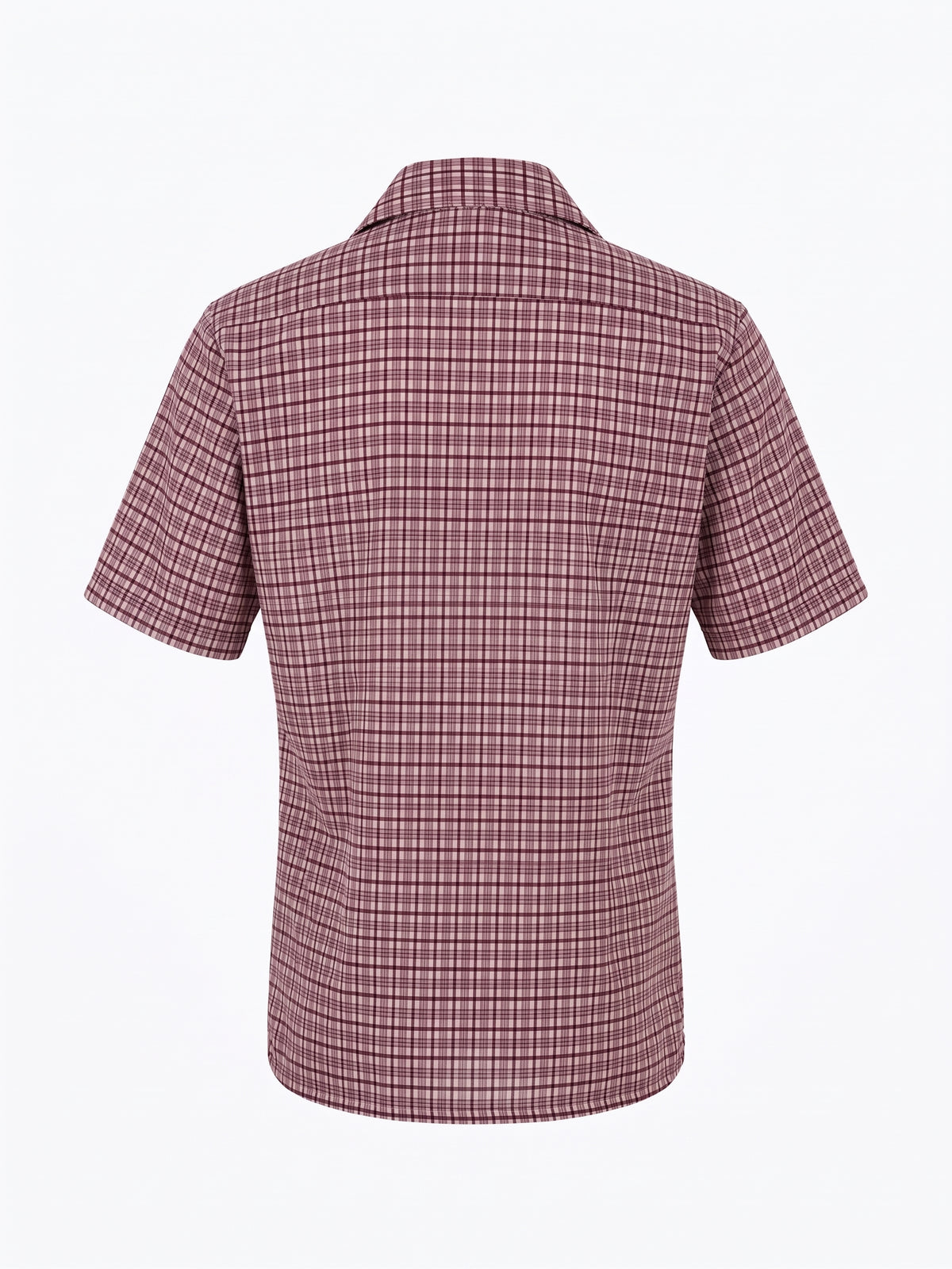 Swinging Doors - White and Red Patterned Shirt