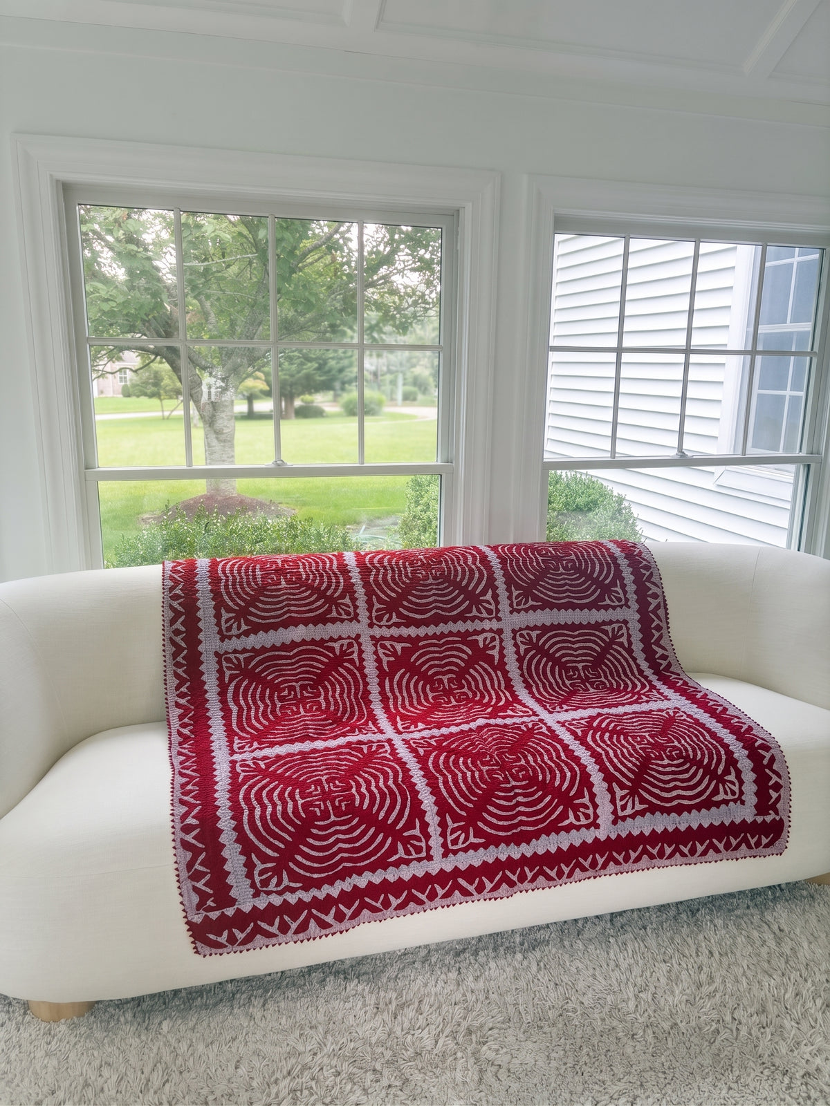 Red and Pink Quilt