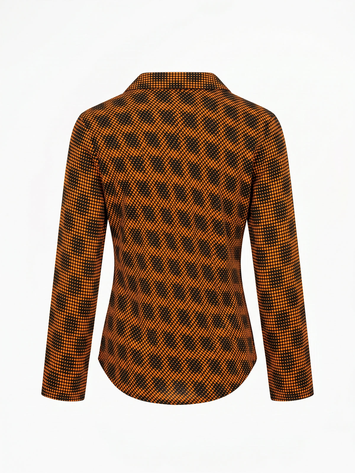 Reserve 70's Italian Orange Psychedelic Shirt