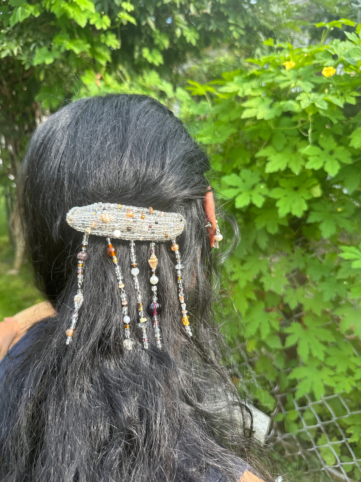 Mini Moon Jellyfish Barrette