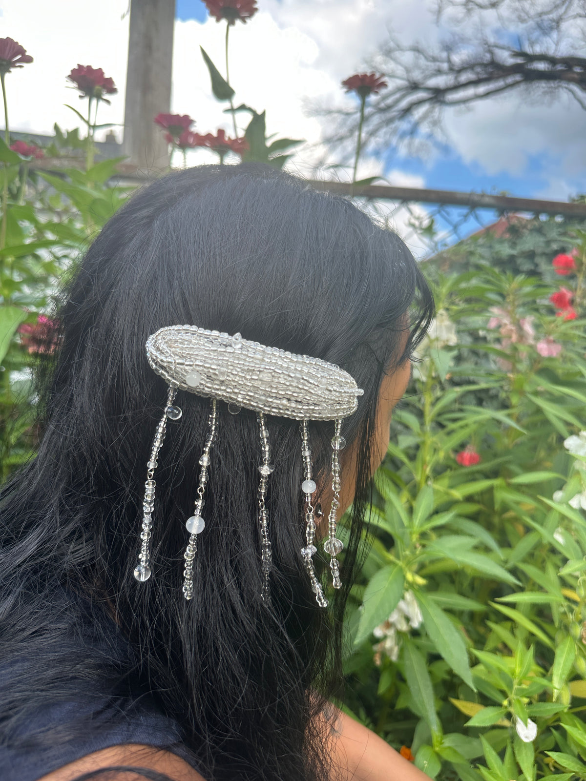 Mini Pelagia Jellyfish Barrette