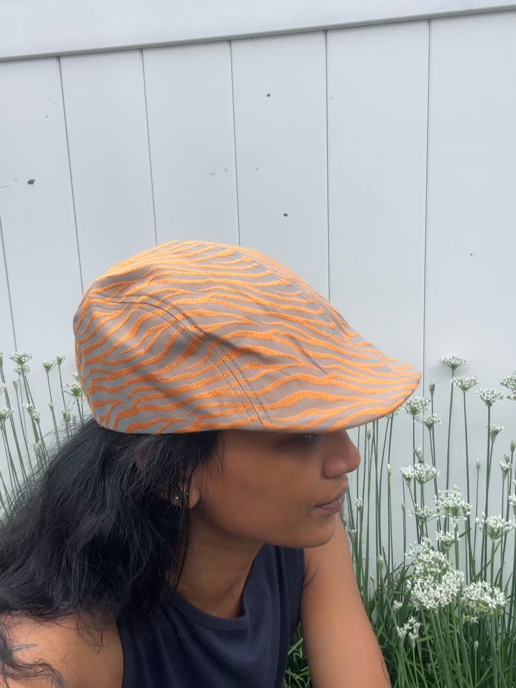Taxi/Golf Hat (Tiger Stripe)