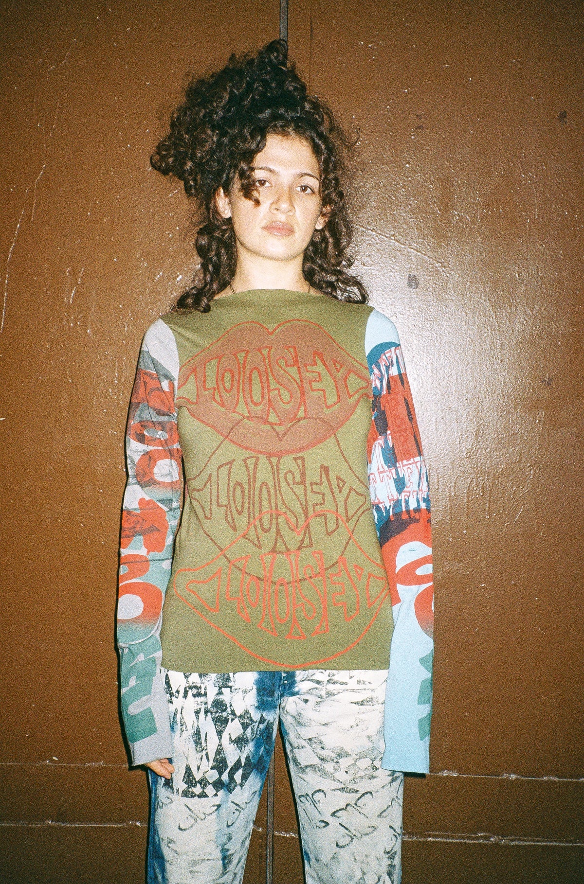Bone Two Loosey Lips All Over LS